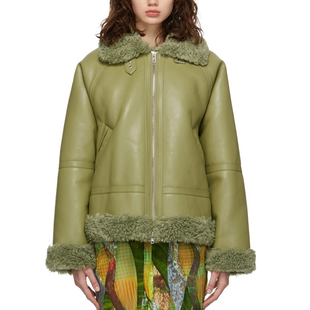 Stand Studio SSense Exclusive Green Rind Jacket - Size